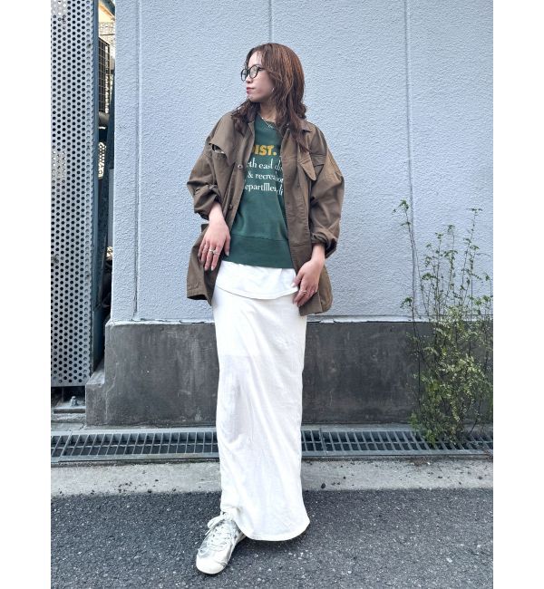 Ungrid「【WEB限定】フロントロゴルーズスウェット」|スウェット・ジャージ|