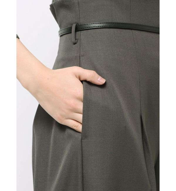 LAGUNAMOON「バイカラーベルトパンツ」|その他|