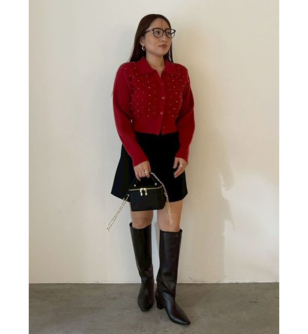 LAGUNAMOON「バイカラーベルトセットショートパンツ」|その他|