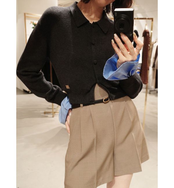 LAGUNAMOON「バイカラーベルトセットショートパンツ」|その他|