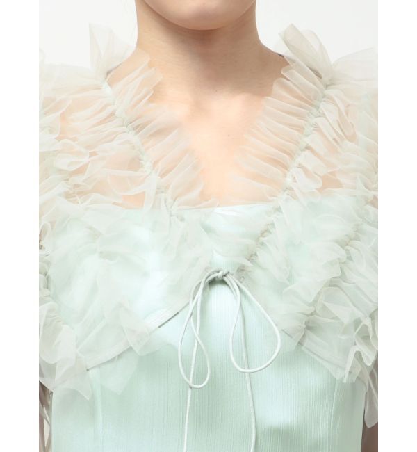 LAGUNAMOON「LADYチュールボレロキャミワンピース」|ドレス|