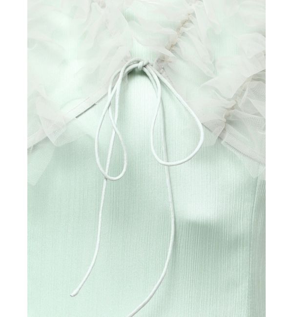 LAGUNAMOON「LADYチュールボレロキャミワンピース」|ドレス|