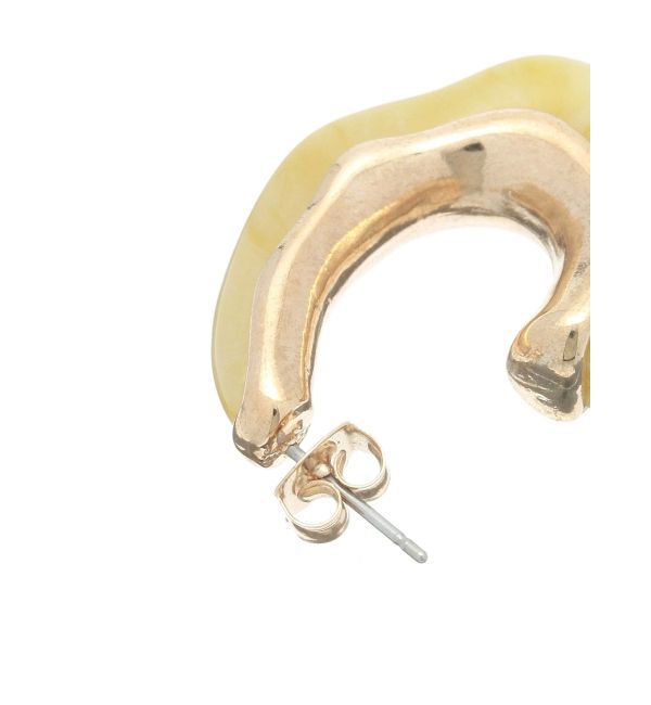 EVRIS「COLOR SHELL HOOPピアス」|ピアス|