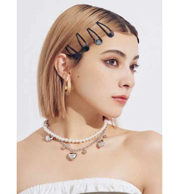 EVRIS「COLOR SHELL HOOPピアス」|ピアス|