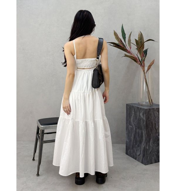 EVRIS「シャツデザインロングワンピース」|ワンピース|