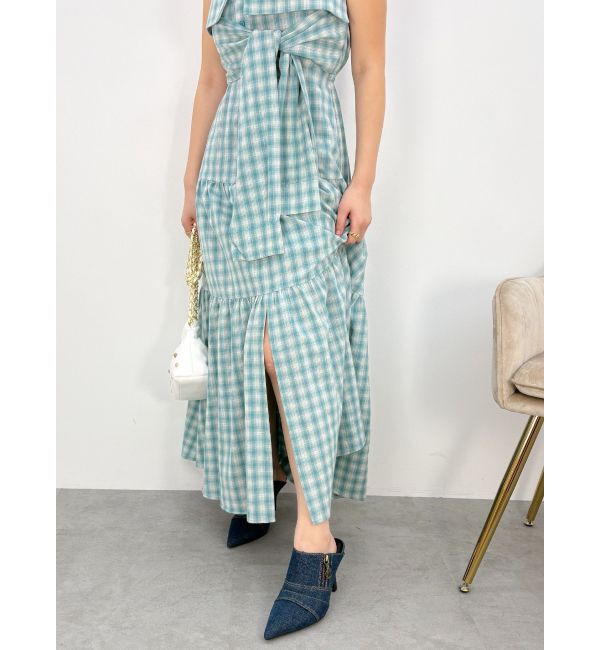 EVRIS「シャツデザインロングワンピース」|ワンピース|