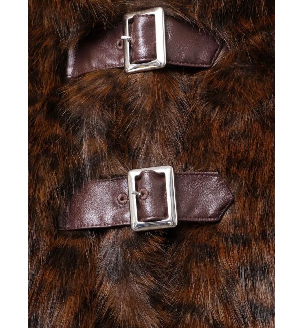 jouetie「ベルトフードファージャケット」|ブルゾン・スタジャン|