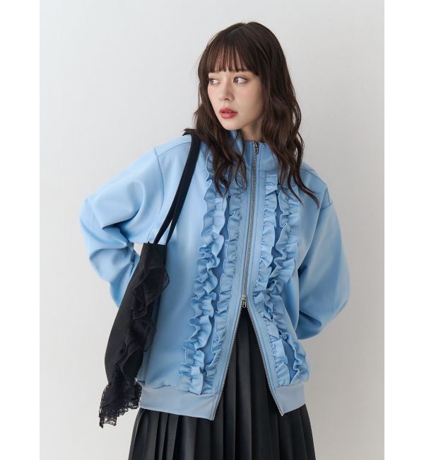 jouetie「ロゴレースフリルトートバッグ」|トートバッグ|