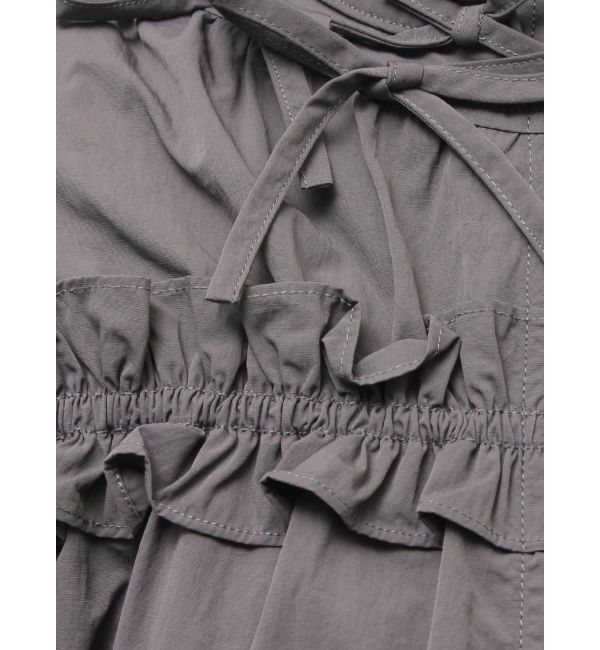 merry jenny「frill nylon jacket」|ダウンベスト・ベスト|