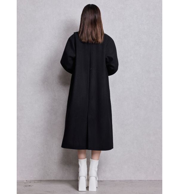 GYDA「leopard slim longコート」|ダウン|