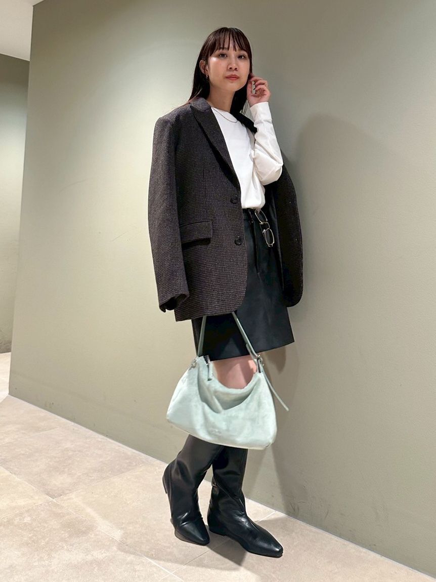 emmi atelier「ジョッキーロングブーツ」|ロングブーツ|