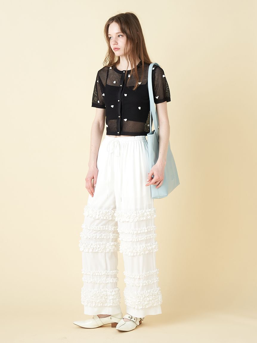 FURFUR「プティフラワーカーディガン」|カーディガン|