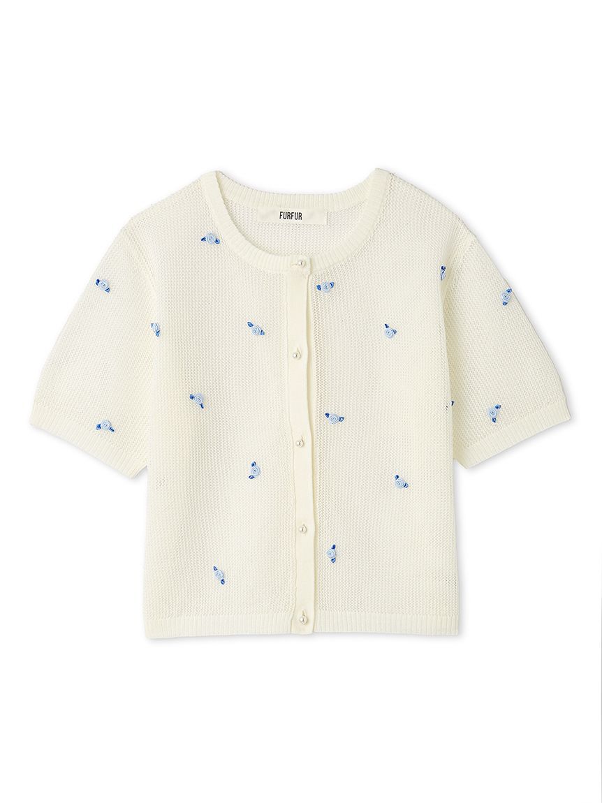 FURFUR「プティフラワーカーディガン」|カーディガン|