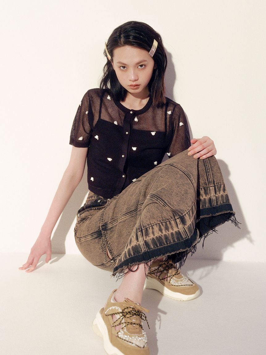 FURFUR「プティフラワーカーディガン」|カーディガン|