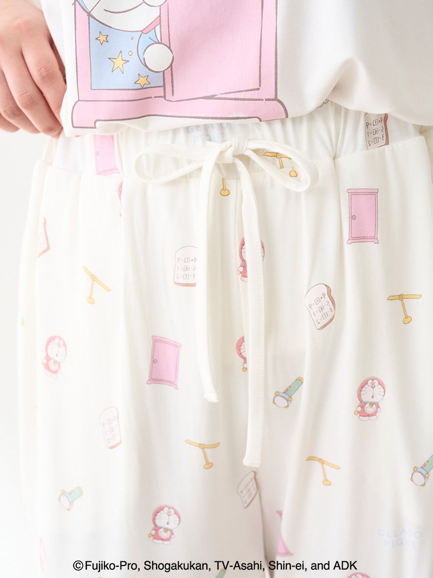 gelato pique「【ドラえもん】【レディース】総柄ロングパンツ」|ルームウェア|