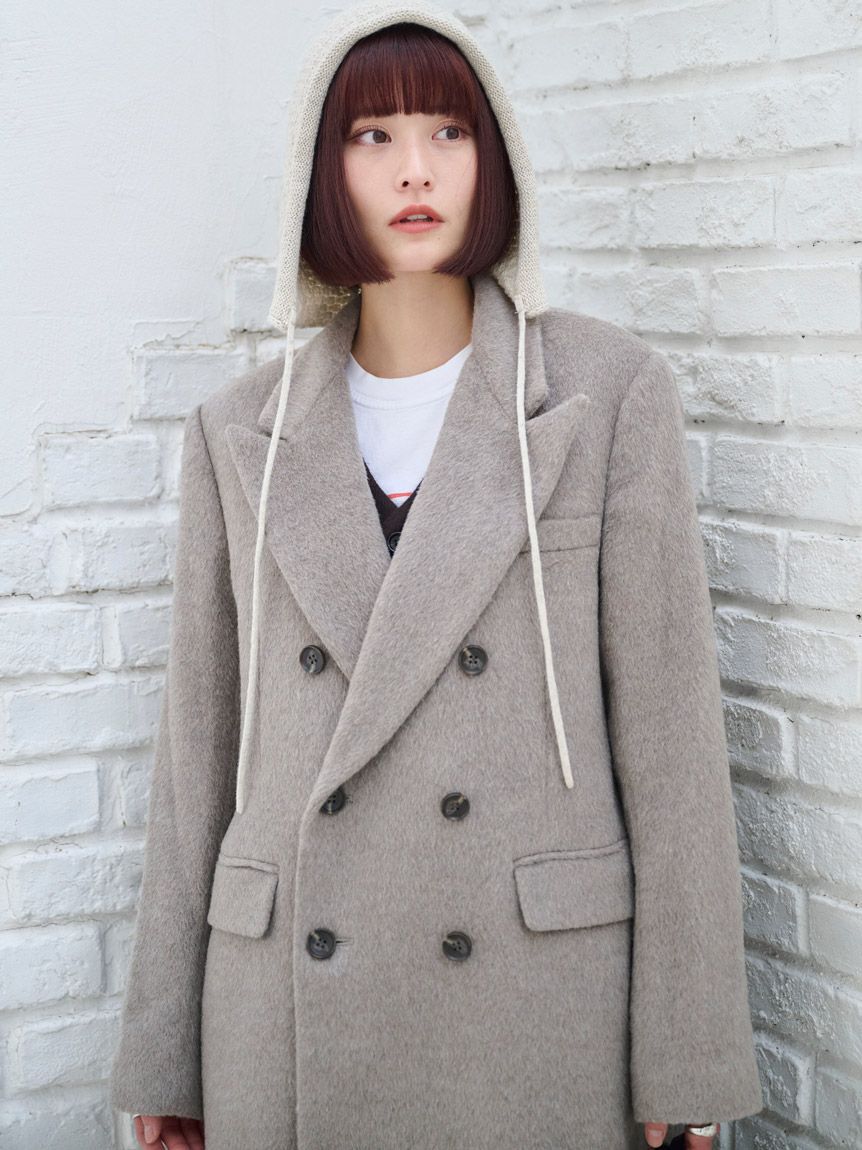 SNIDEL「【HIGH QUALITY】チェスターロングコート」|チェスターコート|