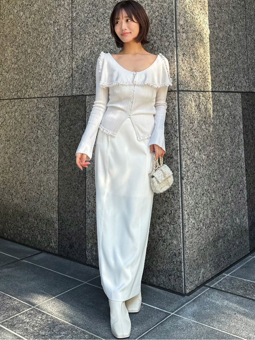 SNIDEL「シンプルペンシルスカート」|スカート|