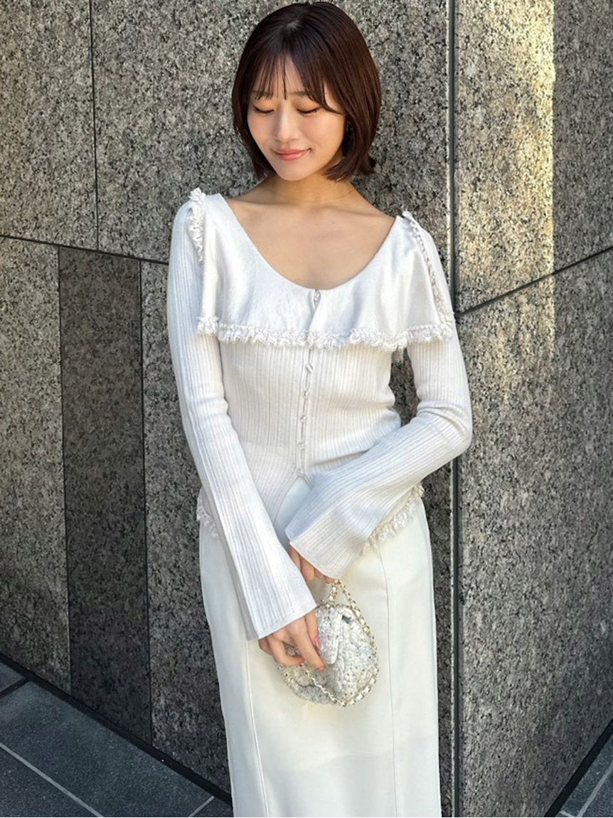 SNIDEL「シンプルペンシルスカート」|スカート|