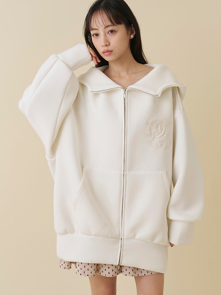 SNIDEL「ボリュームパーカーワンピース」|ワンピース|