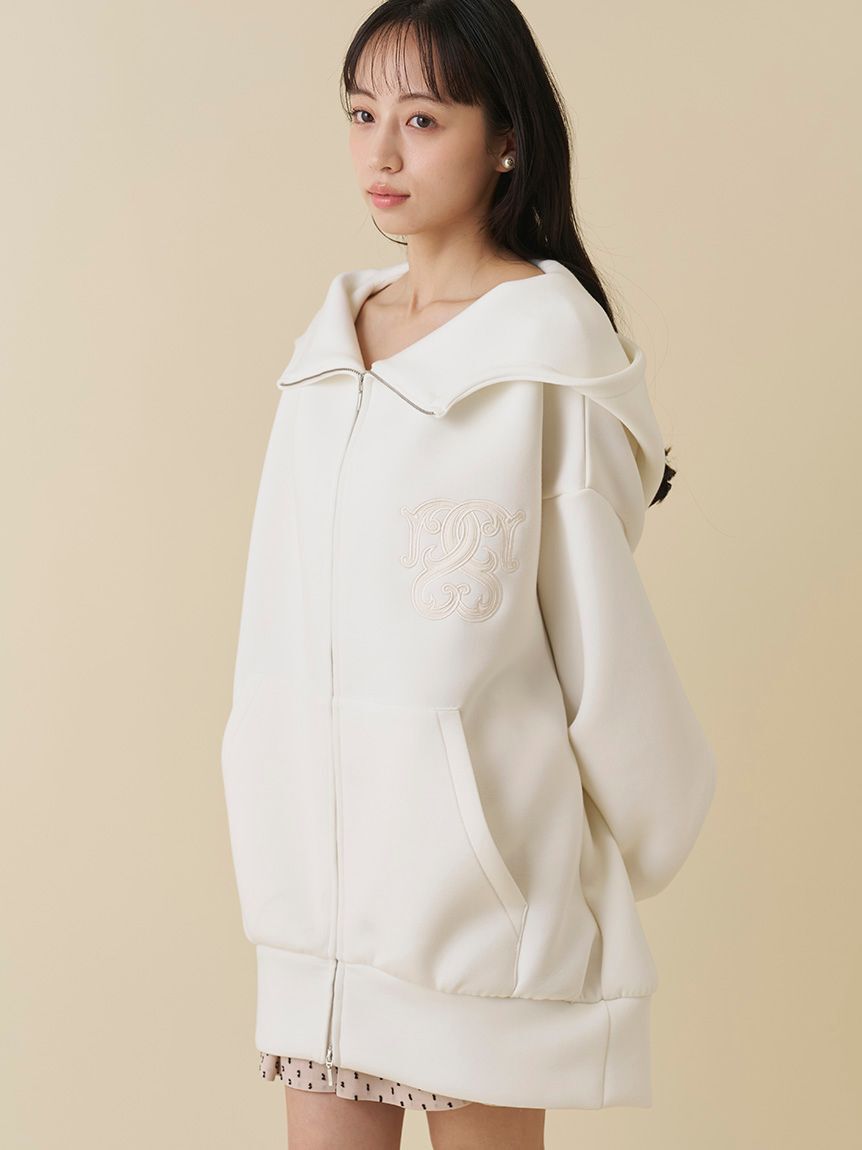 SNIDEL「ボリュームパーカーワンピース」|ワンピース|