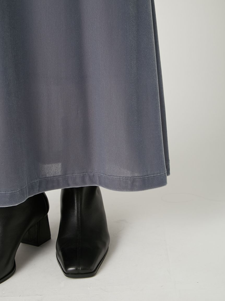 FRAY I.D「シアーベロアカーデ&キャミワンピース」|ワンピース|