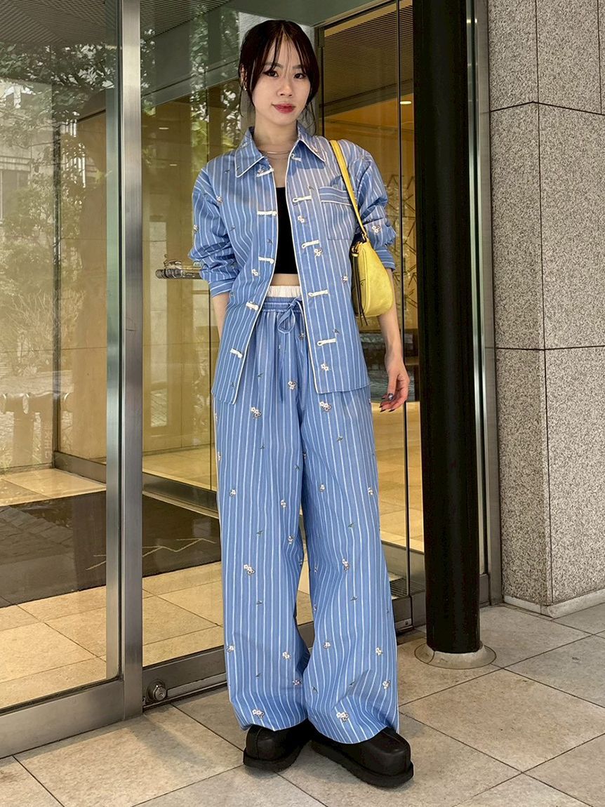 LILY BROWN「【LILY BROWN&times;KEITA MARUYAMA】チャイナスリーピングシャツ」|シャツ・ブラウス|