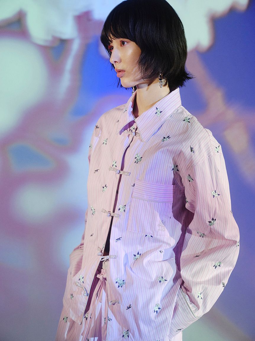 LILY BROWN「【LILY BROWN&times;KEITA MARUYAMA】チャイナスリーピングシャツ」|シャツ・ブラウス|