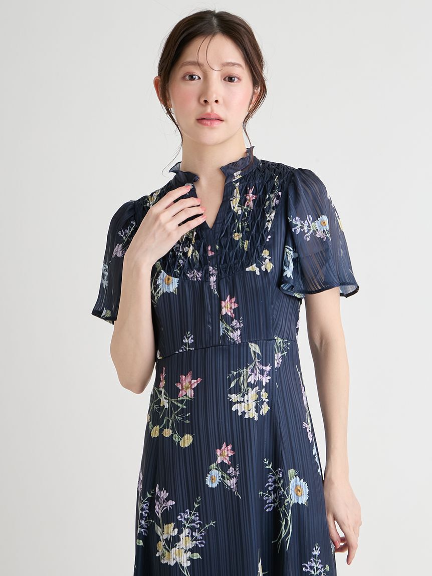 CELFORD「ボタニカルプリントワンピース」|ワンピース|