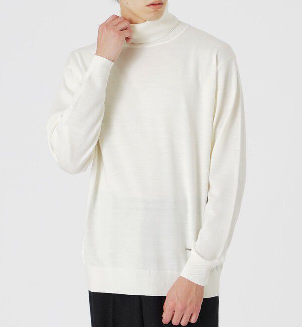  「ハイゲージウォッシャブルタートル」|ニット・セーター|