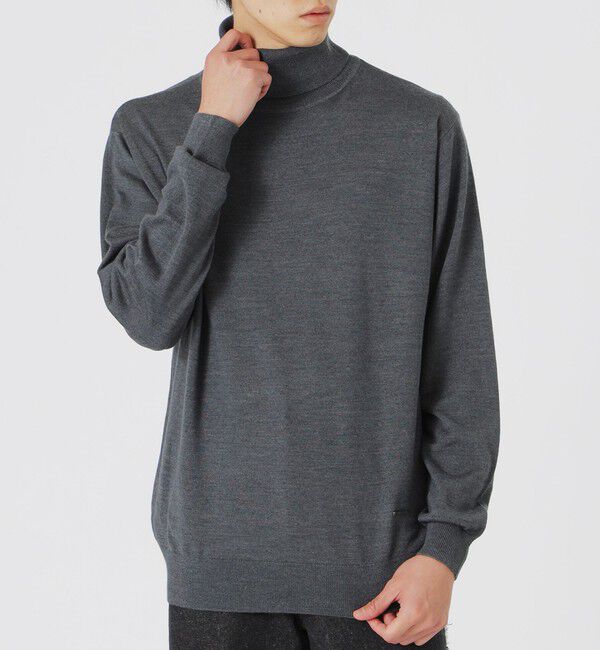  「ハイゲージウォッシャブルタートル」|ニット・セーター|