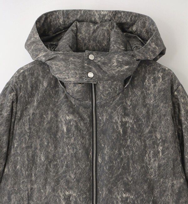  「ニュアンスプリントフーディーダウン」|ブルゾン・スタジャン|