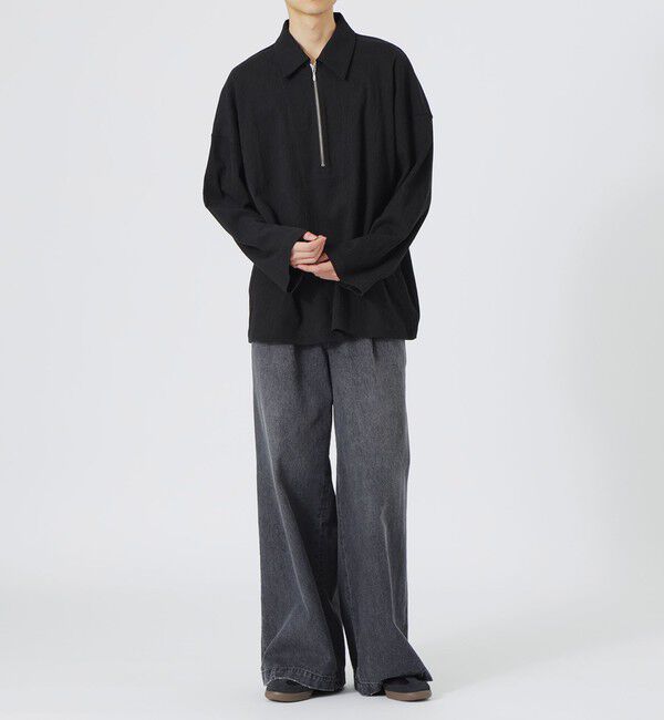  「ヨウリュウハーフジップトップス」|シャツ・ブラウス|