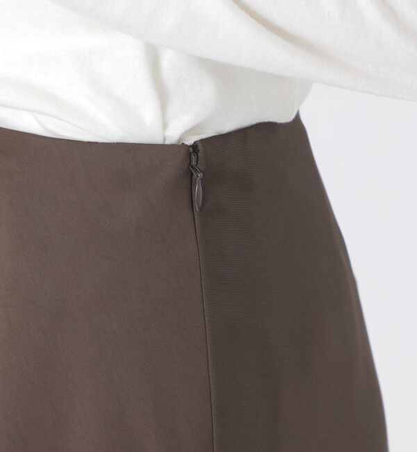  「サテンフレアスカート」|スカート|