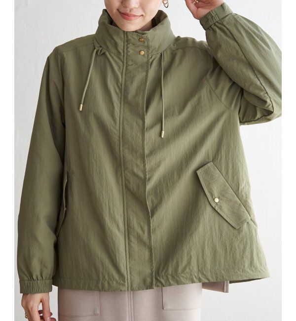 ikka「撥水裏地付きウンテンパーカー」|ブルゾン・スタジャン|