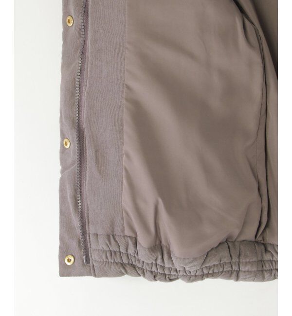 ikka kids「【親子コーデ】細コールボリューム襟中綿ジャケット（110~160cm）」|その他|