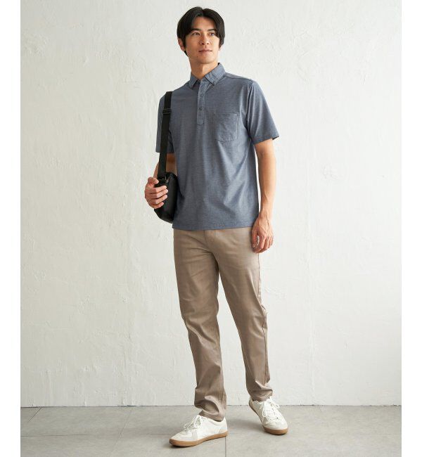 IKKA LOUNGE「アーバンＤＲＹレイカンスイスＢＤポロ」|Tシャツ・カットソー|