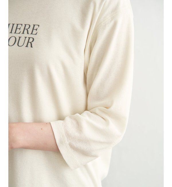 ikka「【2点セット】シア－ロゴプリント 7分袖プルオーバーセット」|その他|