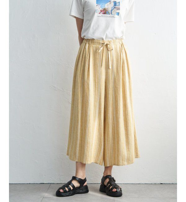 ikka「デニム／レーヨンリネンガウチョ」|その他|ソノタ