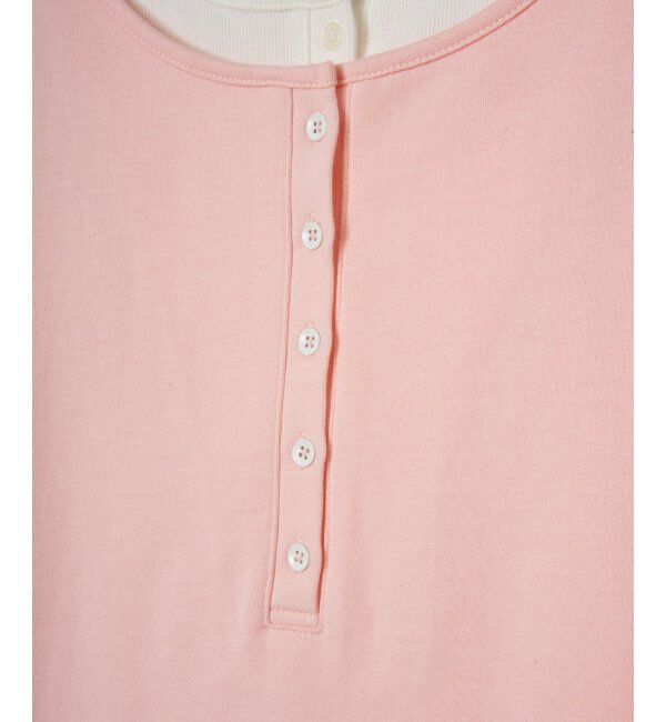 Lbc with Life「ヘンリーネックレイヤー7分袖Tシャツ」|その他|