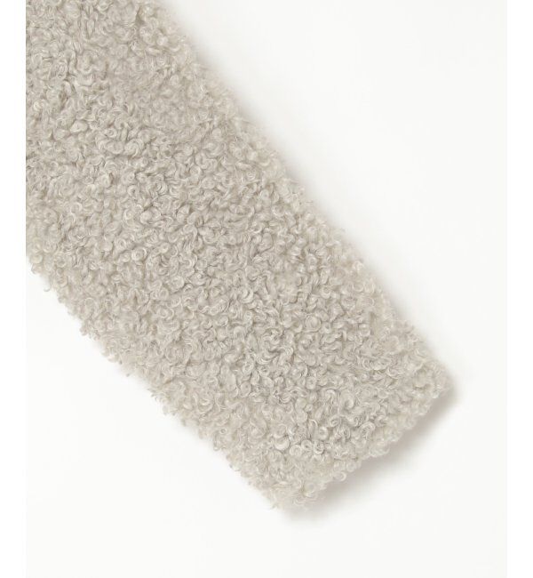 VENCE share style「プードルファースタンドジャケット/スタンドカラー/ショートジャケット」|ブルゾン・スタジャン|