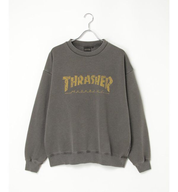 VENCE share style「THRASHER スラッシャー ピグメントスウェット」|スウェット・ジャージ|