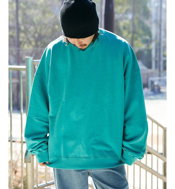 VENCE share style「【Goodwear】製品染めBIGトレーナー」|スウェット・ジャージ|