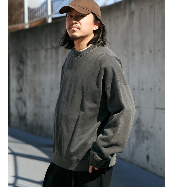 VENCE share style「【Goodwear】製品染めBIGトレーナー」|スウェット・ジャージ|