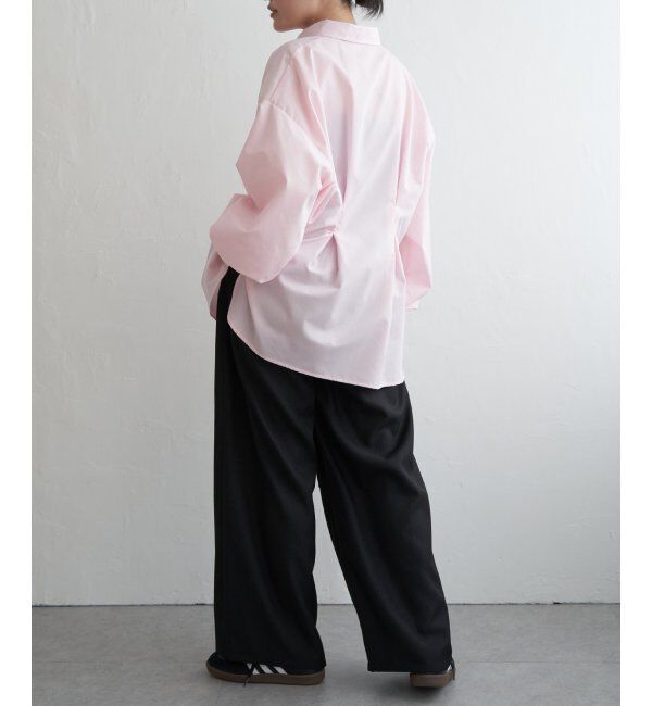 VENCE share style「ブロードウエストタックシャツ」|シャツ・ブラウス|