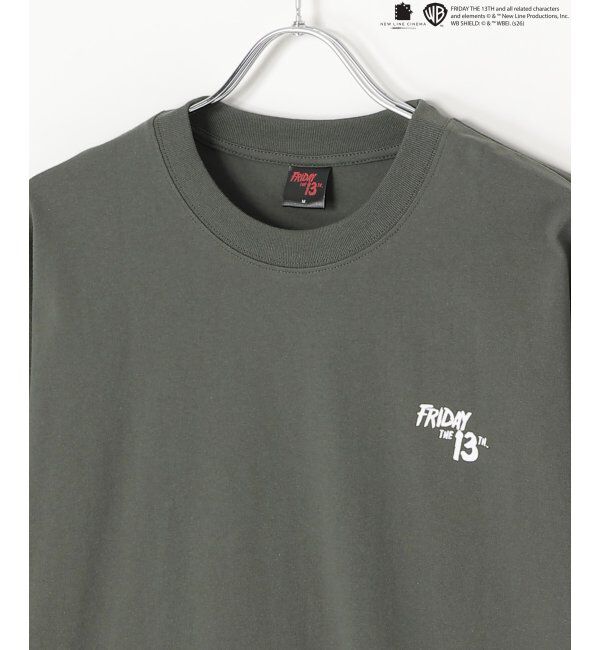 VENCE share style「USED風 ジェイソンプリントTシャツ」|Tシャツ・カットソー|