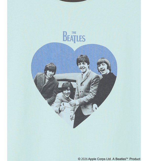 VENCE share style「THE BEATLES ザ ビートルズ リンガープリントTシャツ」|Tシャツ・カットソー|