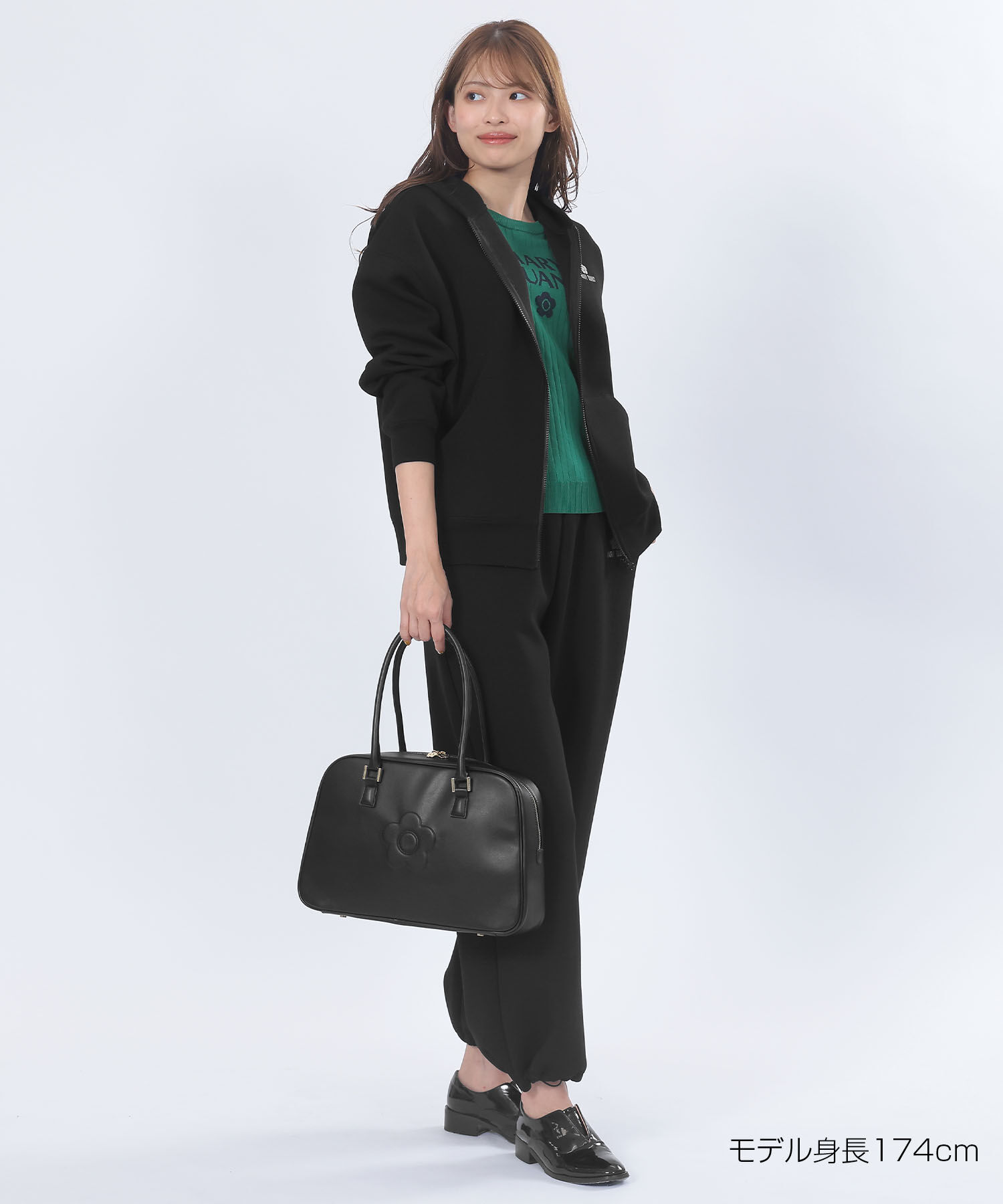 MARY QUANT「ロゴボンディング パーカ」|パーカー|