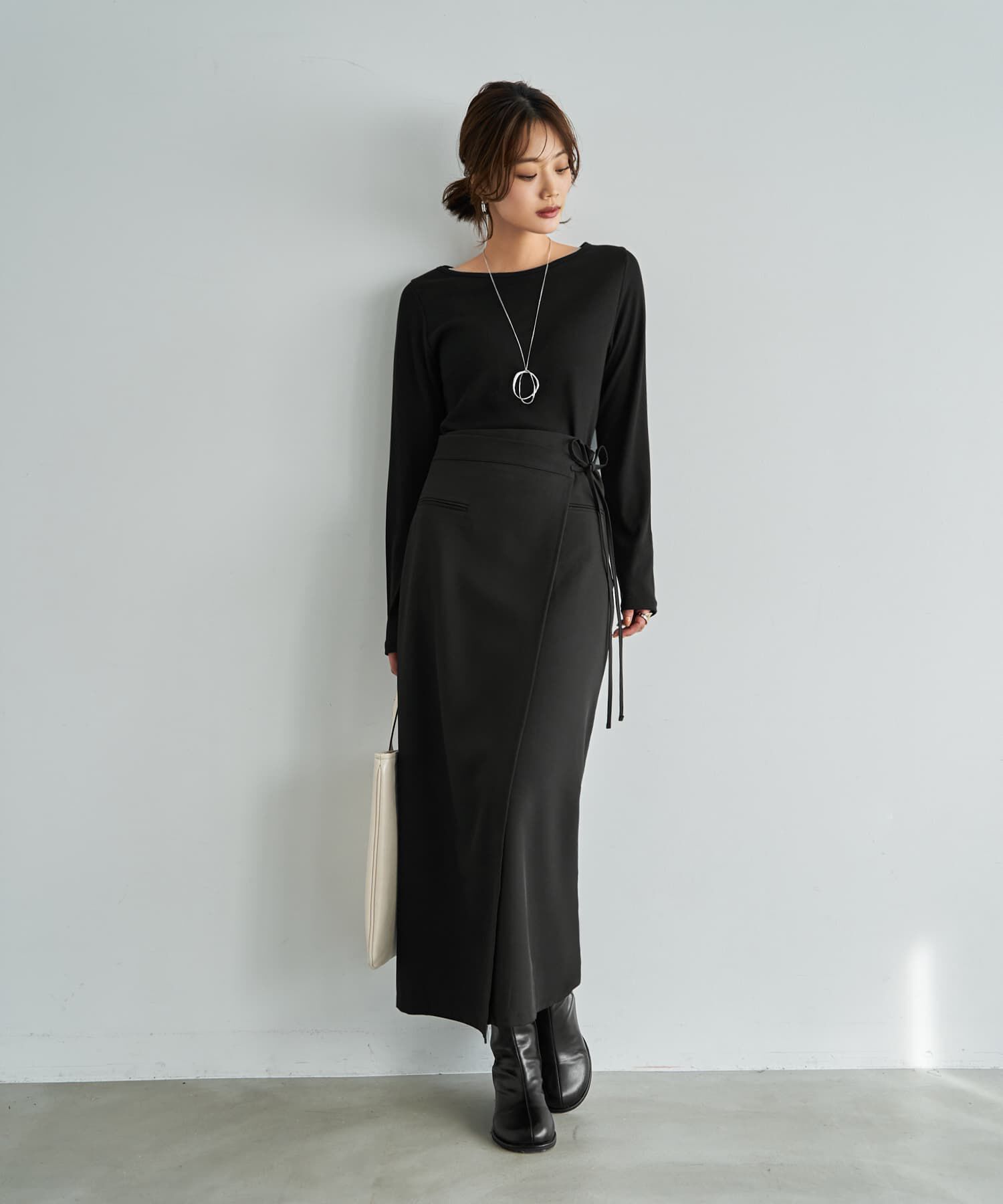 STYLE DELI「スタイリッシュラップスカート」|スカート|