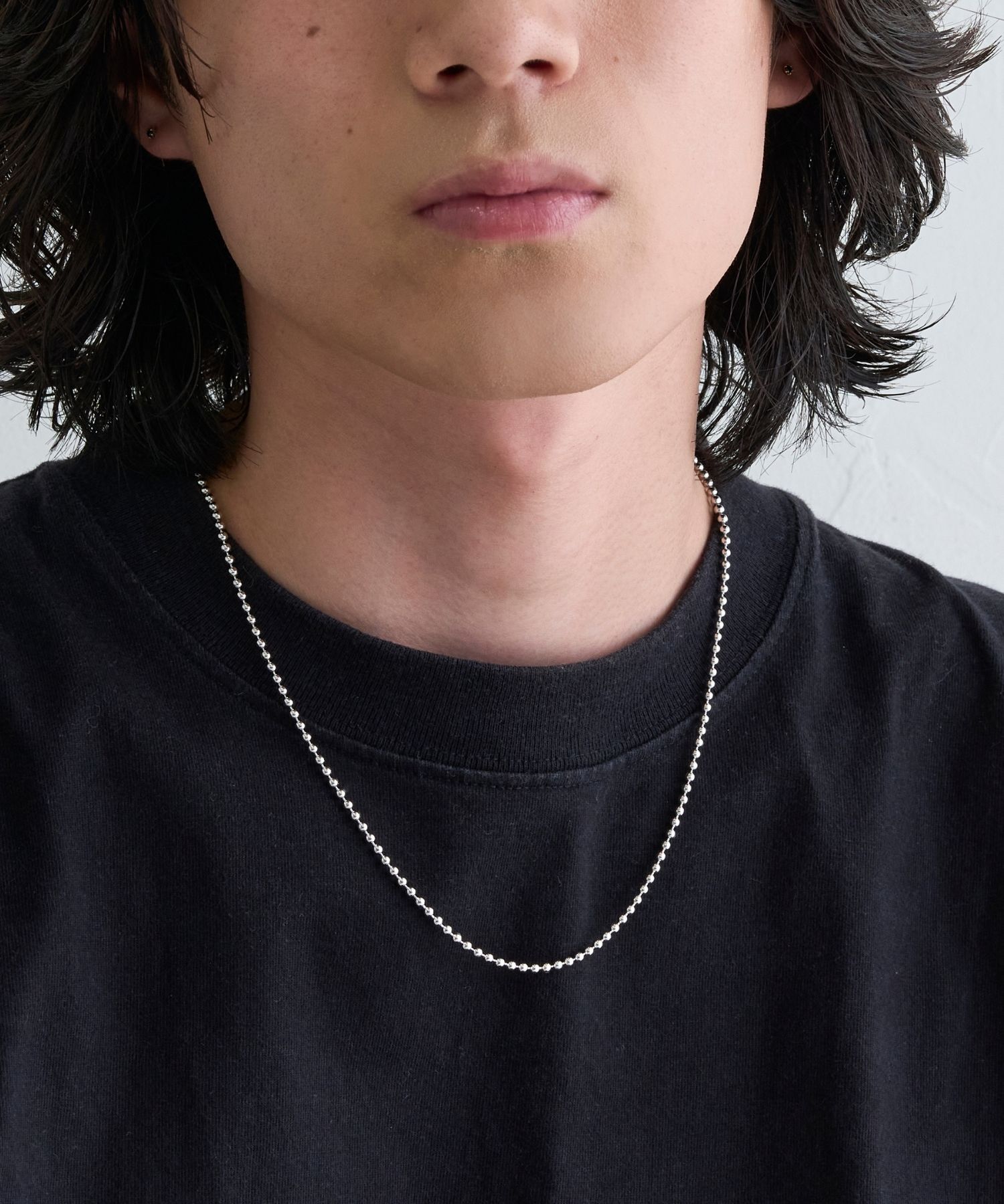 JUPITER「【SV】ボールチェーンネックレス」|ネックレス|