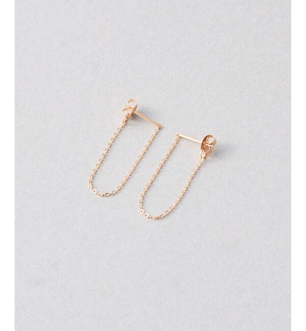 Jouete「K18 ピアス ドレープ」|ピアス|